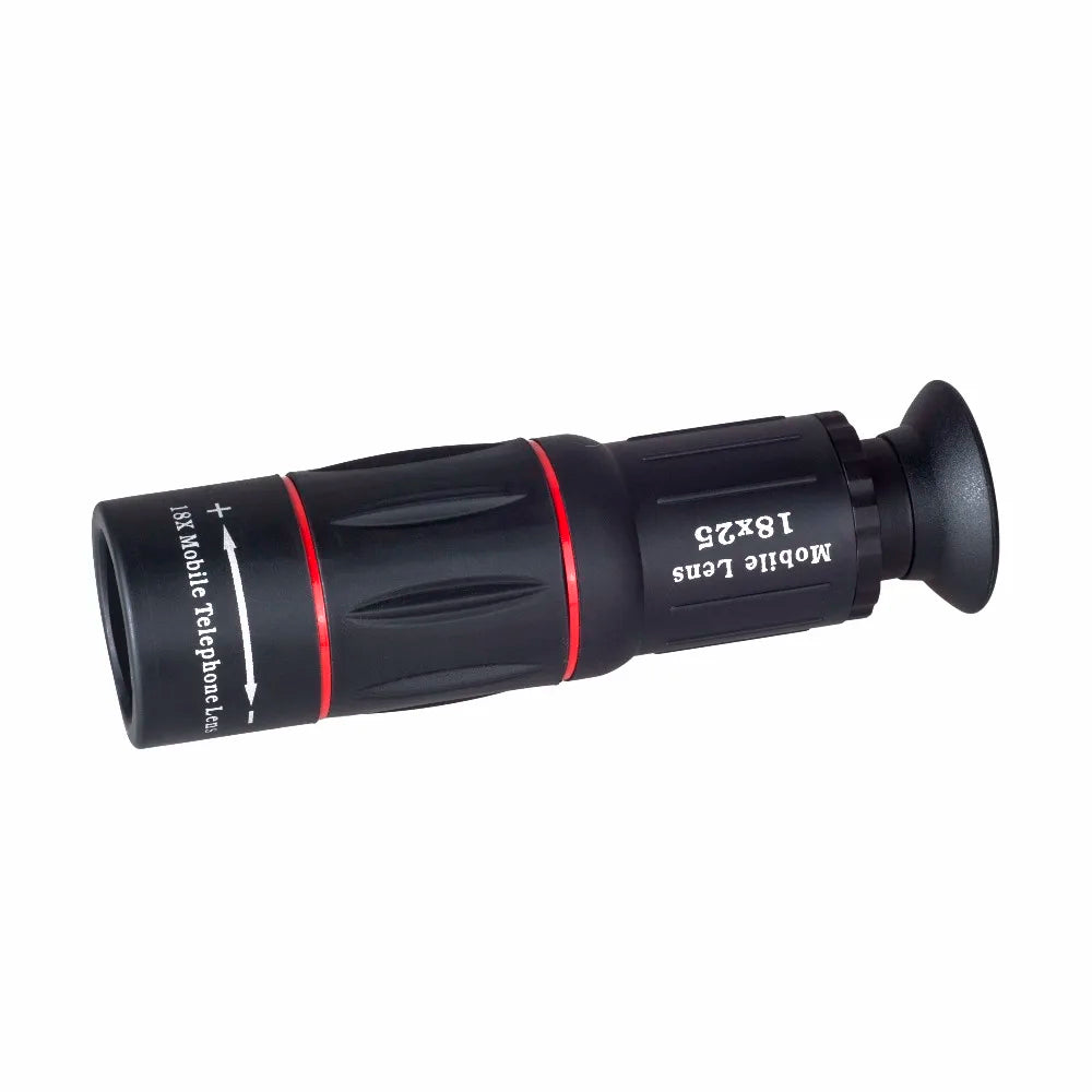 APEXEL 18X Zoom Telescope Lens – High-Power Monocular Camera Lens for iPhone & Samsung Smartphones | Perfect for Camping, Hunting & Sports Photography