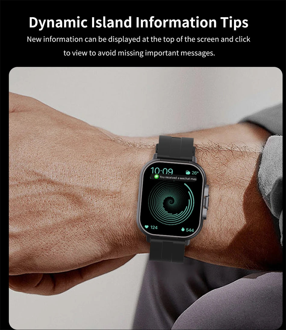 2-in-1 Smartwatch with Bluetooth Earphone