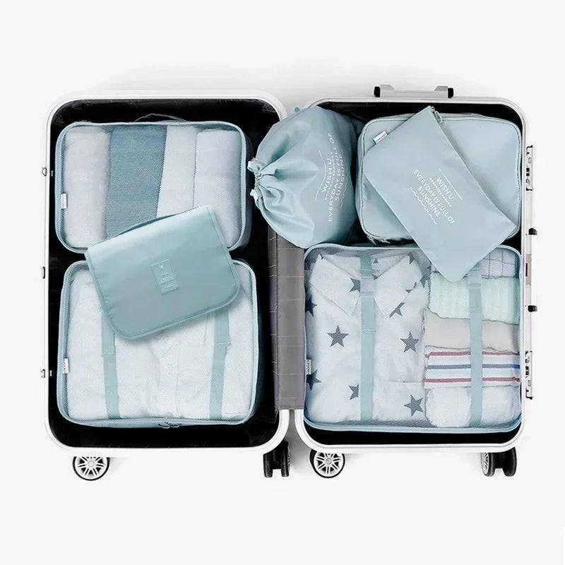 7-Piece Travel Packing Cube Set β Organize Your Luggage Like a Pro!