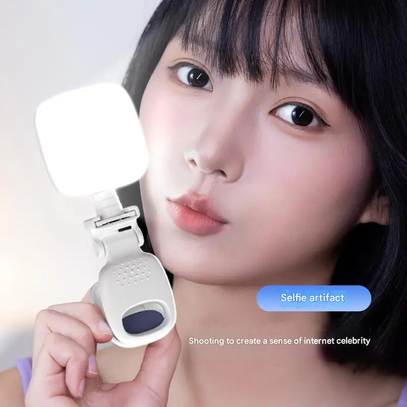 2025 New Fashionable Multi functional Mobile Phone Camera and Video Call Light