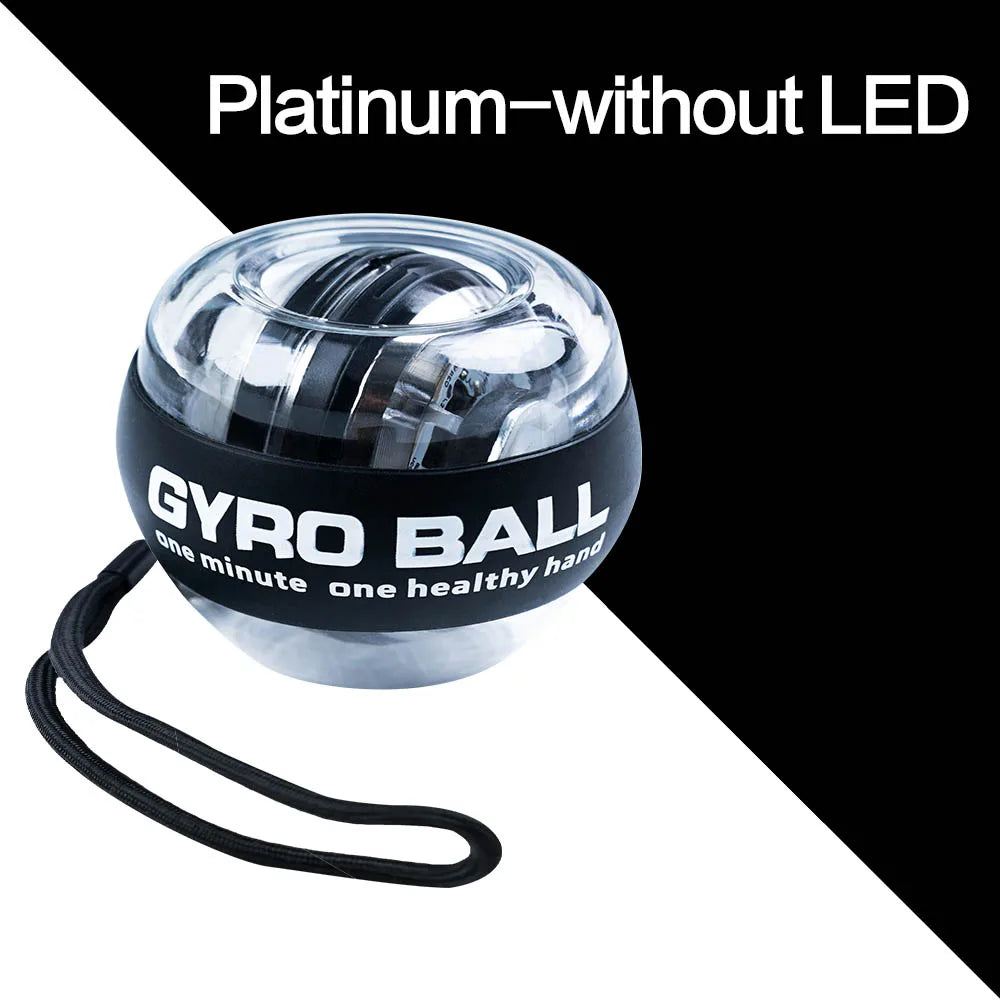 LED Auto-Start Gyroscopic Wrist & Arm Trainer – Power Ball for Hand, Grip & Muscle Strength Training
