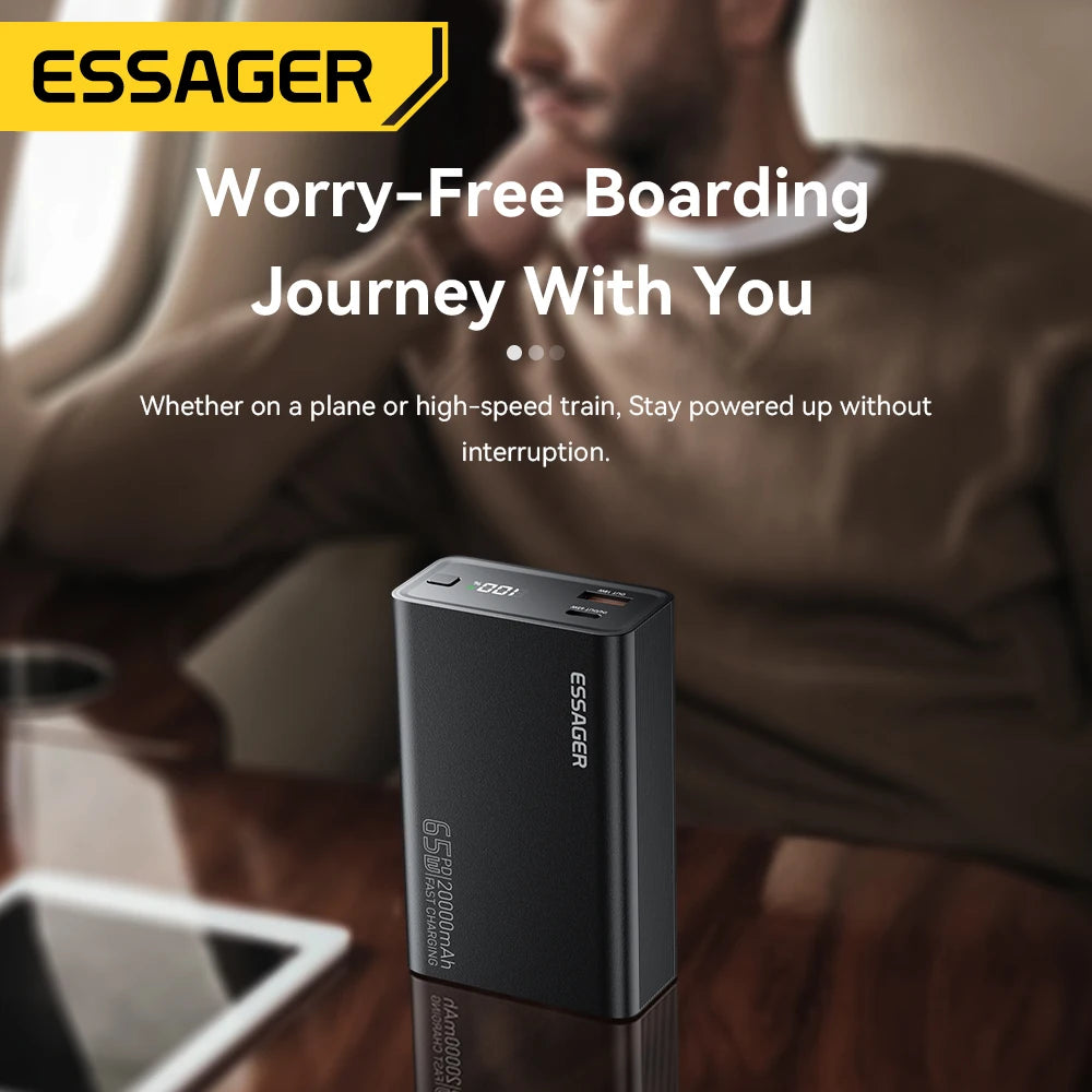 Essager 20000mAh QC3.0 PD3.0 Fast Charging Power Bank