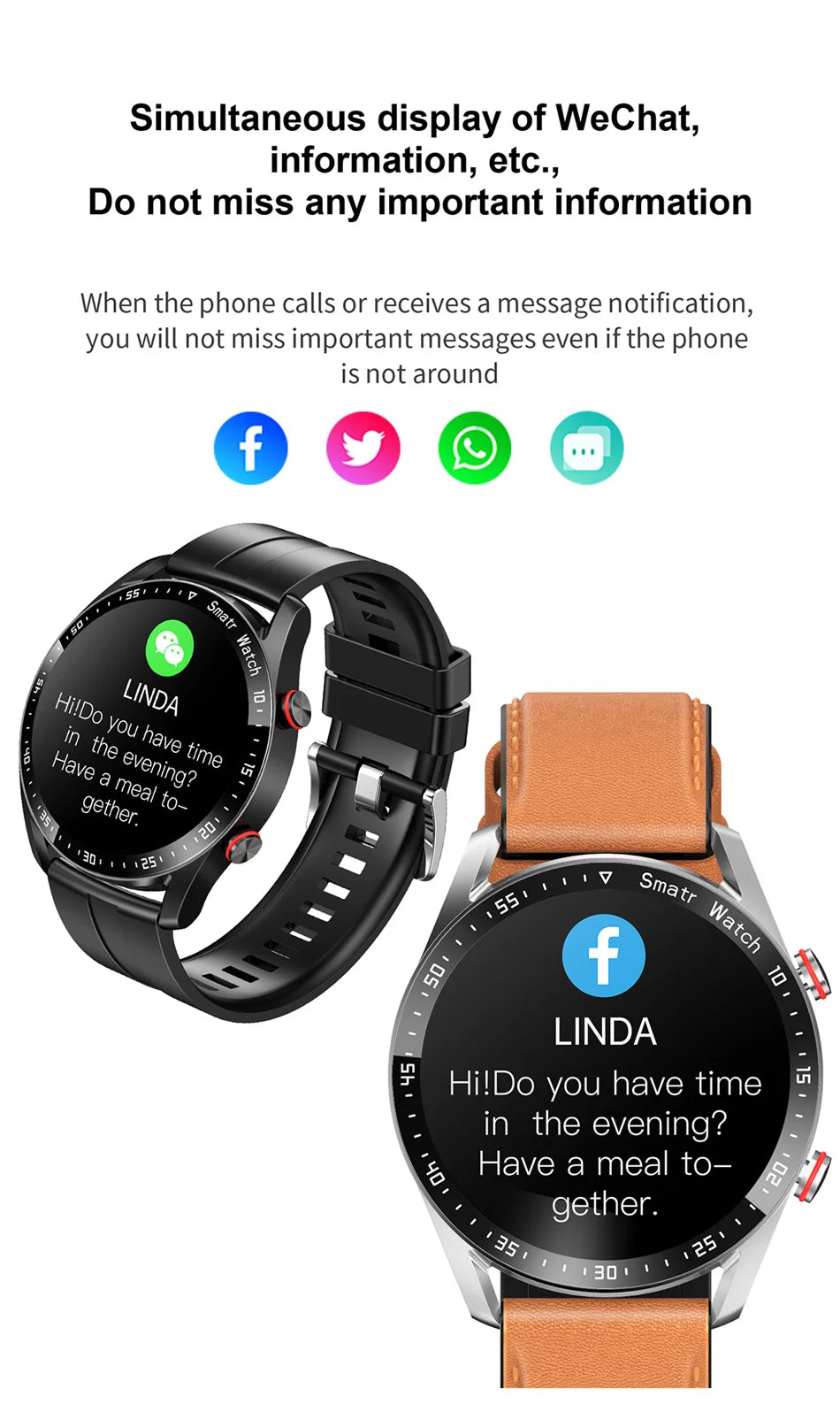 ECG+PPG Bluetooth Smartwatch for Men – Health & Fitness Tracker with Call Function