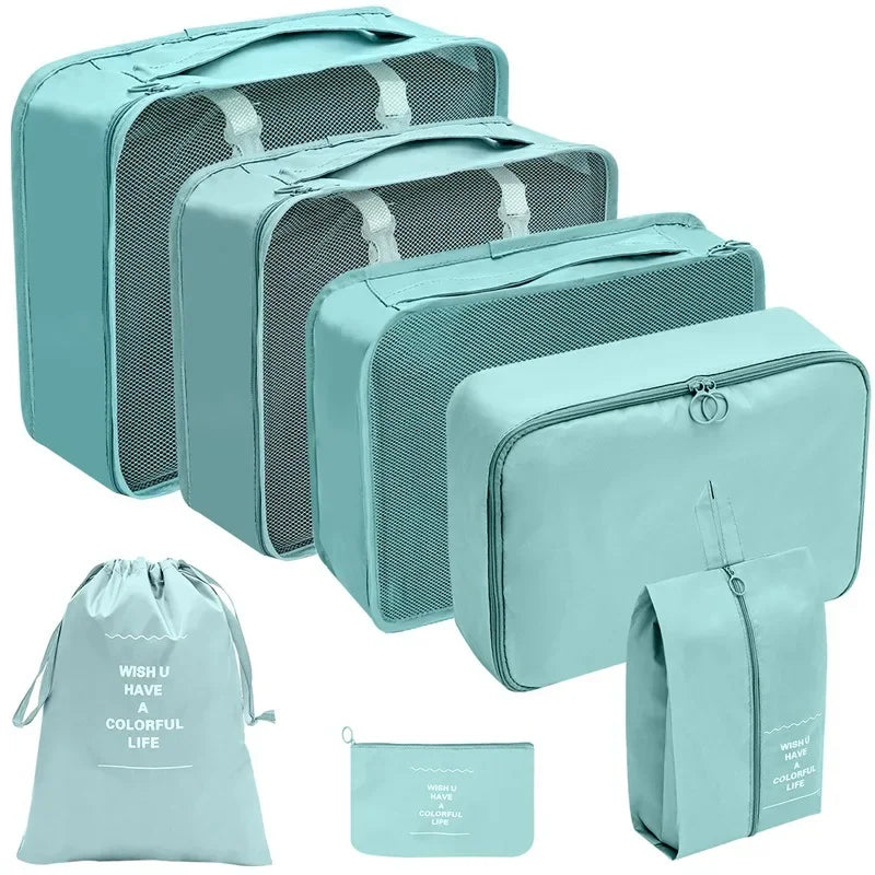 7-Piece Travel Packing Cube Set β Organize Your Luggage Like a Pro!