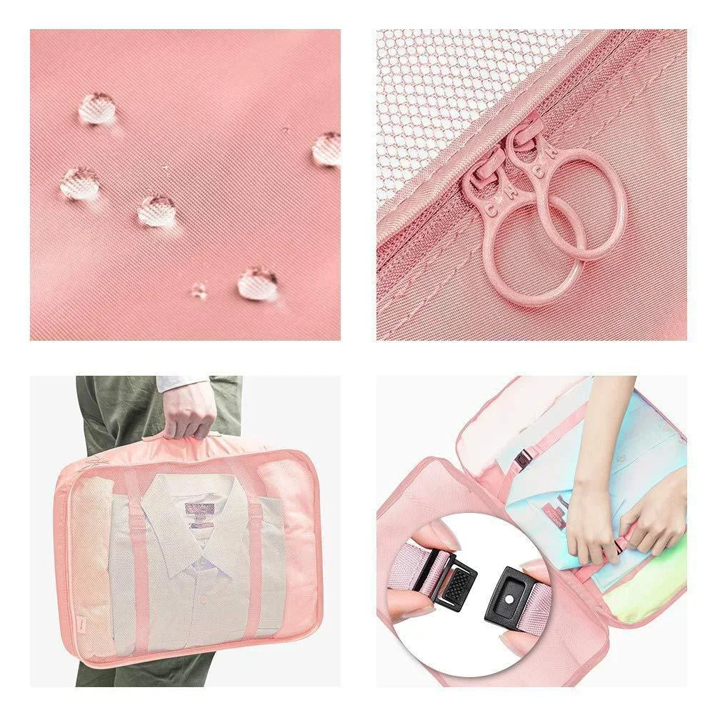 7-Piece Travel Packing Cube Set β Organize Your Luggage Like a Pro!