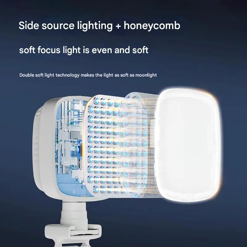 2025 New Fashionable Multi functional Mobile Phone Camera and Video Call Light