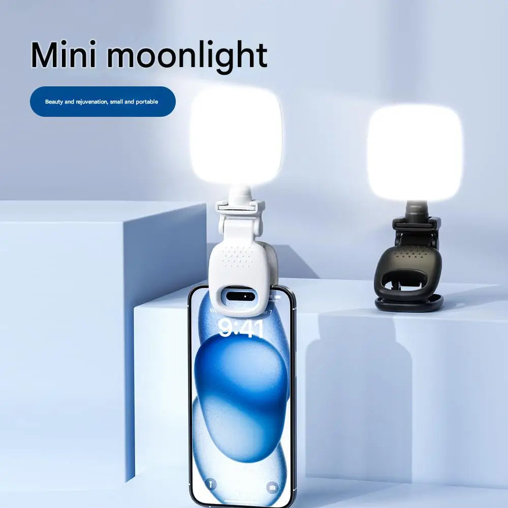 2025 New Fashionable Multi functional Mobile Phone Camera and Video Call Light
