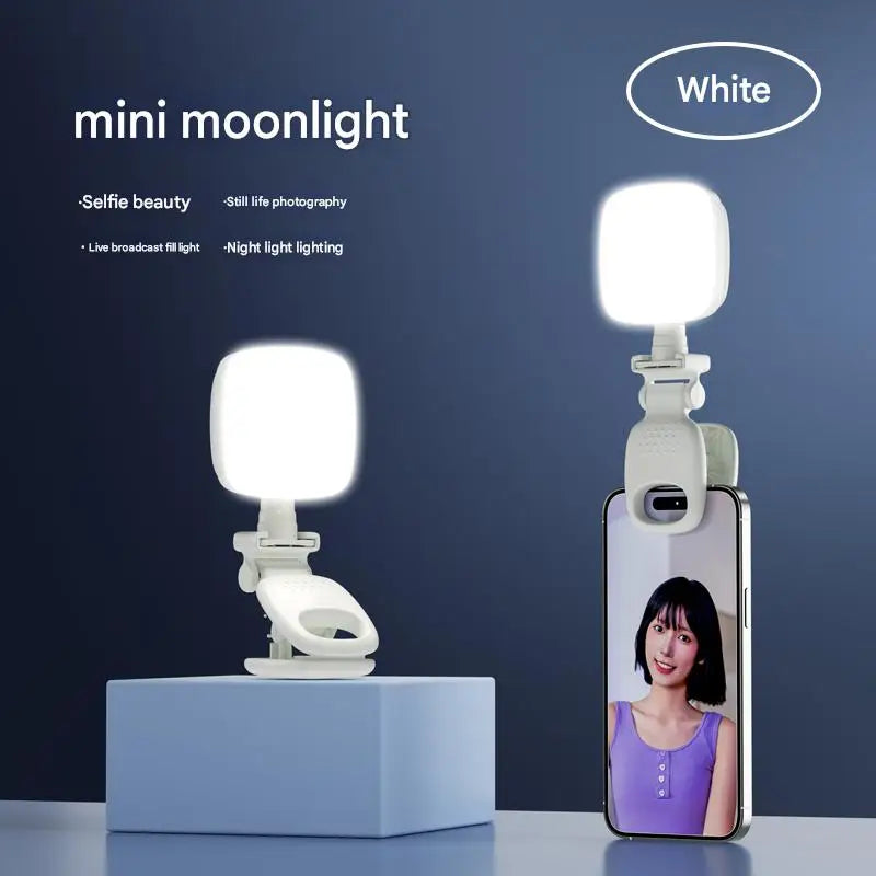 2025 New Fashionable Multi functional Mobile Phone Camera and Video Call Light