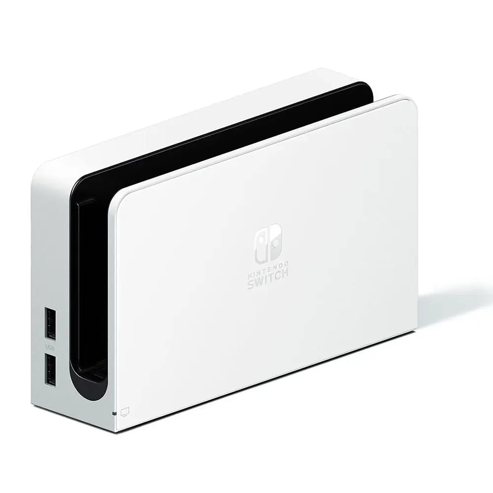 Nintendo Switch OLED (Japanese Edition) – White Joy-Con, 7" OLED Screen, 3 Play Modes,