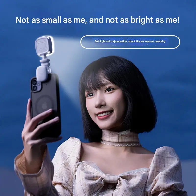 2025 New Fashionable Multi functional Mobile Phone Camera and Video Call Light