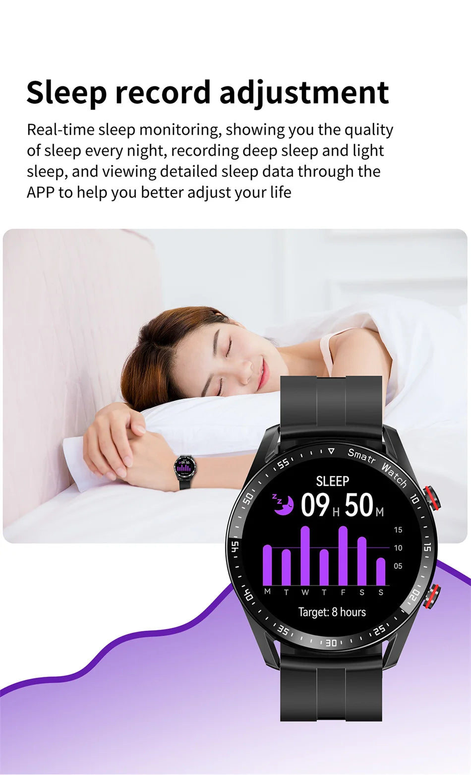 ECG+PPG Bluetooth Smartwatch for Men – Health & Fitness Tracker with Call Function