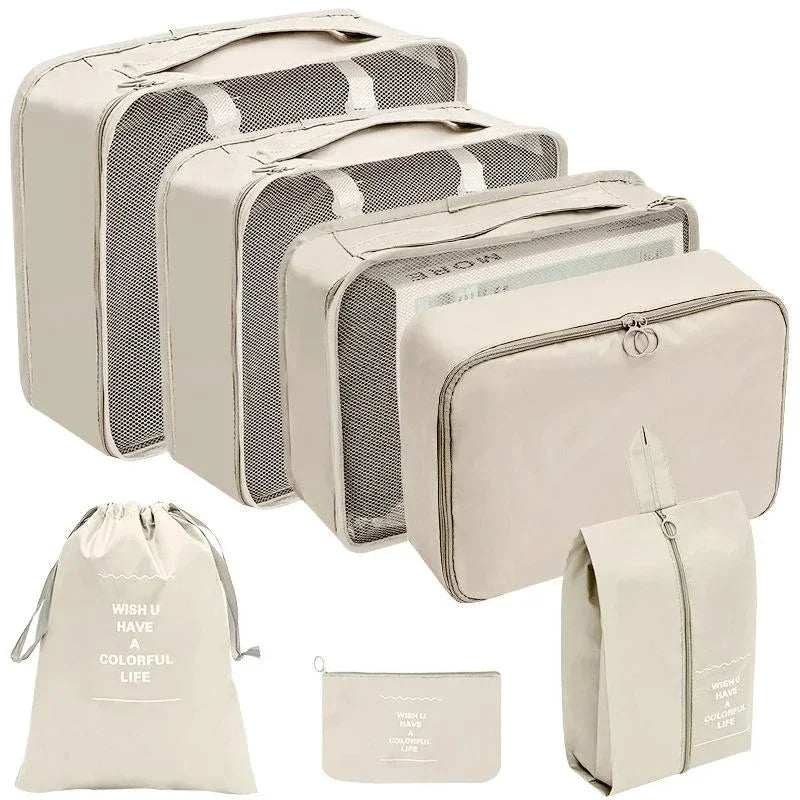7-Piece Travel Packing Cube Set β Organize Your Luggage Like a Pro!