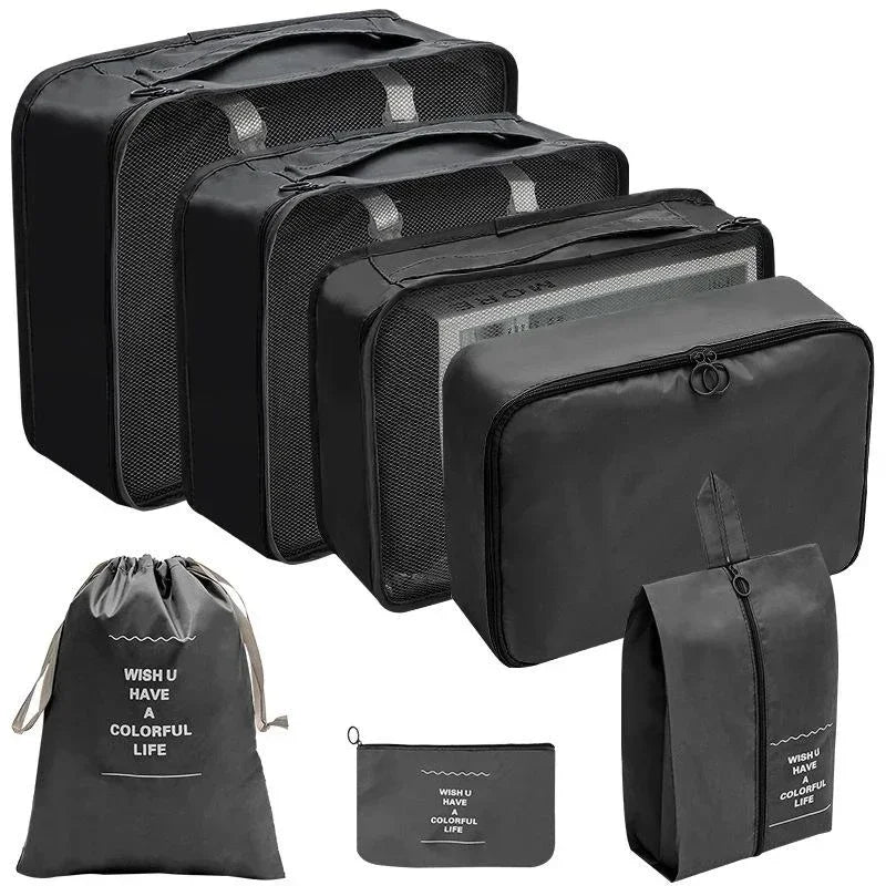 7-Piece Travel Packing Cube Set β Organize Your Luggage Like a Pro!