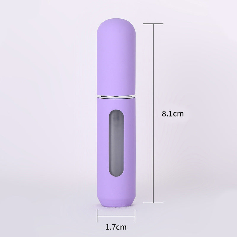 Candy Color Mini Travel Portable Bottom Filling Perfume Bottle Liquid Sub-Bottling Fine Mist Spray Refillable Jar Empty Cosmetic