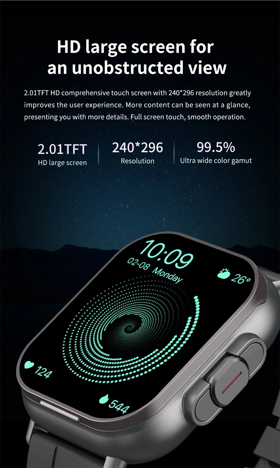 2-in-1 Smartwatch with Bluetooth Earphone