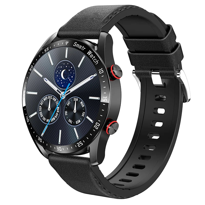 ECG+PPG Bluetooth Smartwatch for Men – Health & Fitness Tracker with Call Function